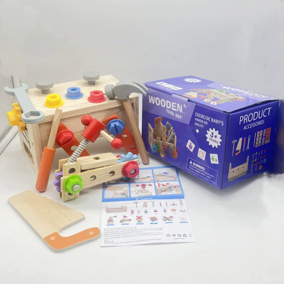 Children's Simulation Repair Toolbox Educational Play House Toys