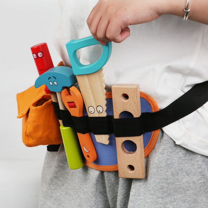 Children's Fashion Simple Wooden Play House Kit Toy