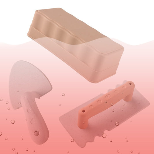 Wheat Straw Shovel Brick Model Play Sand Wall Toy