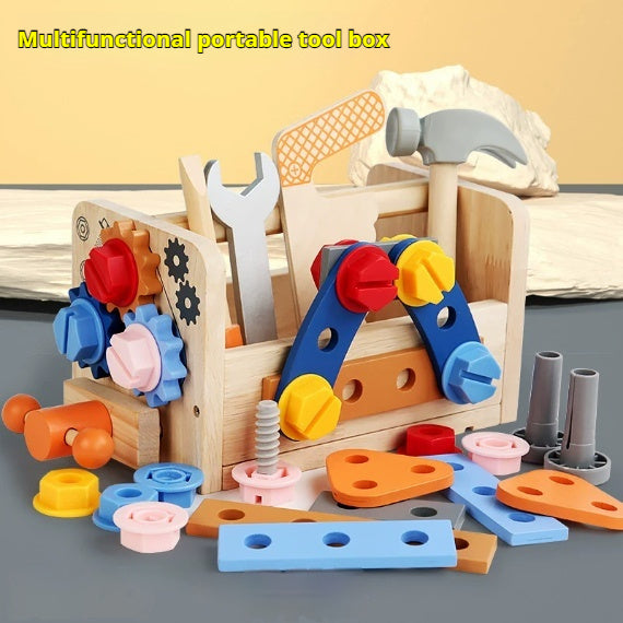 Children's Simulation Repair Toolbox Educational Play House Toys